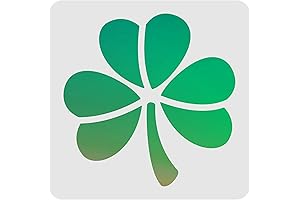 St. Patrick's Day Shamrock Stencil by FINGERINSPIRE