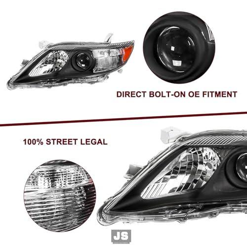 Image of JSBOYAT Headlight Assembly Fits for 2010 2011 Toyota Camry SE /LE /XLE /Base