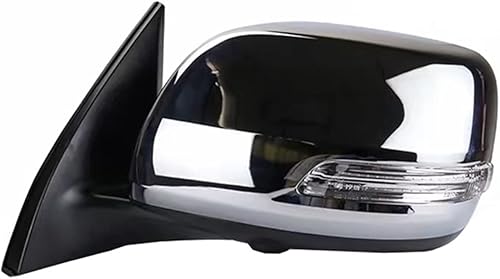 Car rearview mirror Auto Side Rear View Mirror Assembly Car Electric Folding Turn Signal Compatible For Landcruiser Prado 150 Series 2009-2013