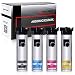 Produktbild Logic-Seek 4 Tintenpatronen kompatibel für Epson Workforce Pro WF-C5710DWF WF-C5210DW WF-C5290DW WF-C5790DWF C13T945140 T9451