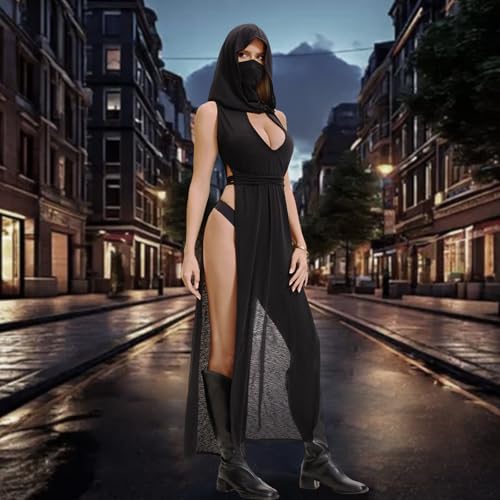 Women's Sexy Rave Outfits Festival Gothic Maxi Dress Goth Long Dresses Club Party Night Going Out3