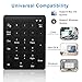 Bluetooth Number Pad, Portable Wireless Bluetooth 27-Key Multi-Function Numeric Keyboard Extensions for Financial Accounting Data Entry for Smartphones, Tablets, Laptop, iOS System Windows and More