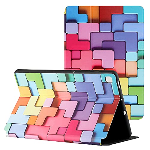 Hious Hülle für Samsung Galaxy Tab S6 Lite 10,4 Zoll Slim PU Leder Smart Schutzhülle Flip Case Kompatibel mit Galaxy Tab S6 Lite 2020 P610/P615 Tasche Cover