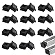 40 x Square Tube Plugs Lamellar 30 x 30 mm Plugs Pushin caps for Square Pipes Lamellar Plugs Square Tube Plugs Plastic Cover Caps Square Tube Lamellar Plugs Square Pipes Square Plugs for Steel Tubes