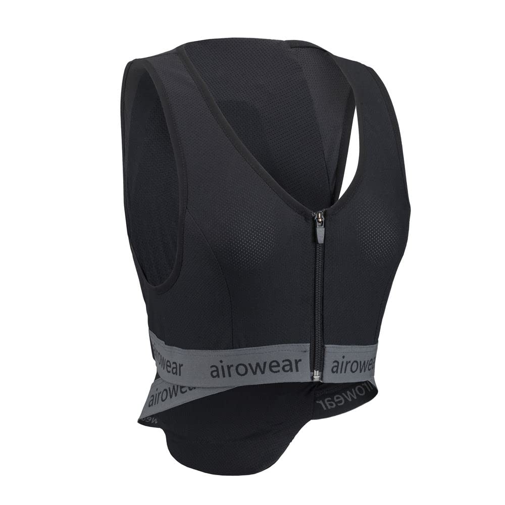Protector de espalda Airowear Shadow 2022 adulto color negro talla SHADOWA 8