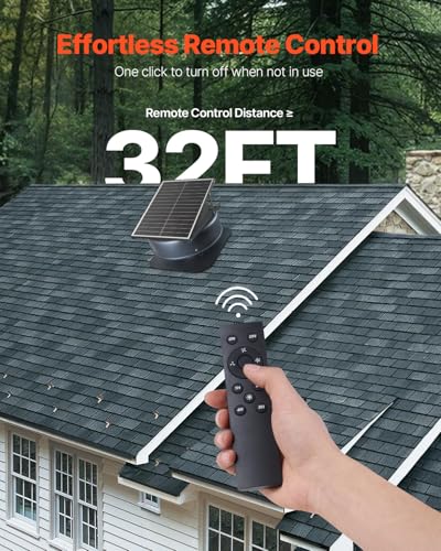 Solar Powered Roof Vent Fan