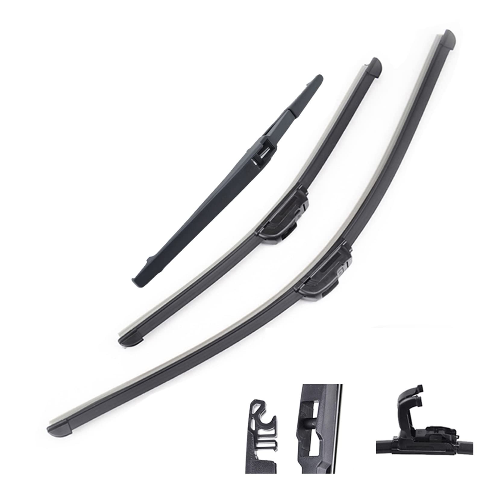 Balais d'essuie-glace avant arrière Hyundai Cantus MK1 2015 2016 2017