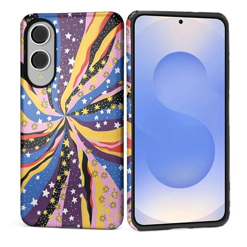 Coque Samsung S25 Edge fini les chutes avec cette protection intégrale étoiles colorées