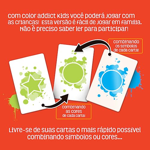 Jogo Color Addict Kids Cartucho, Cor: Estampado - Copag