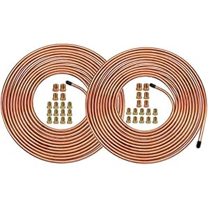 MuHize 25 Fuß Bremsleitungs-Set Kupferbeschichtet