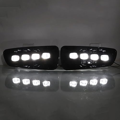 Miniatura 4 de LED DRL niebla luz para Ford Raptor SVT F150 2009 2010 2011 2012 2013 2014 diurna luces con señal de giro luz amarilla conducción faro