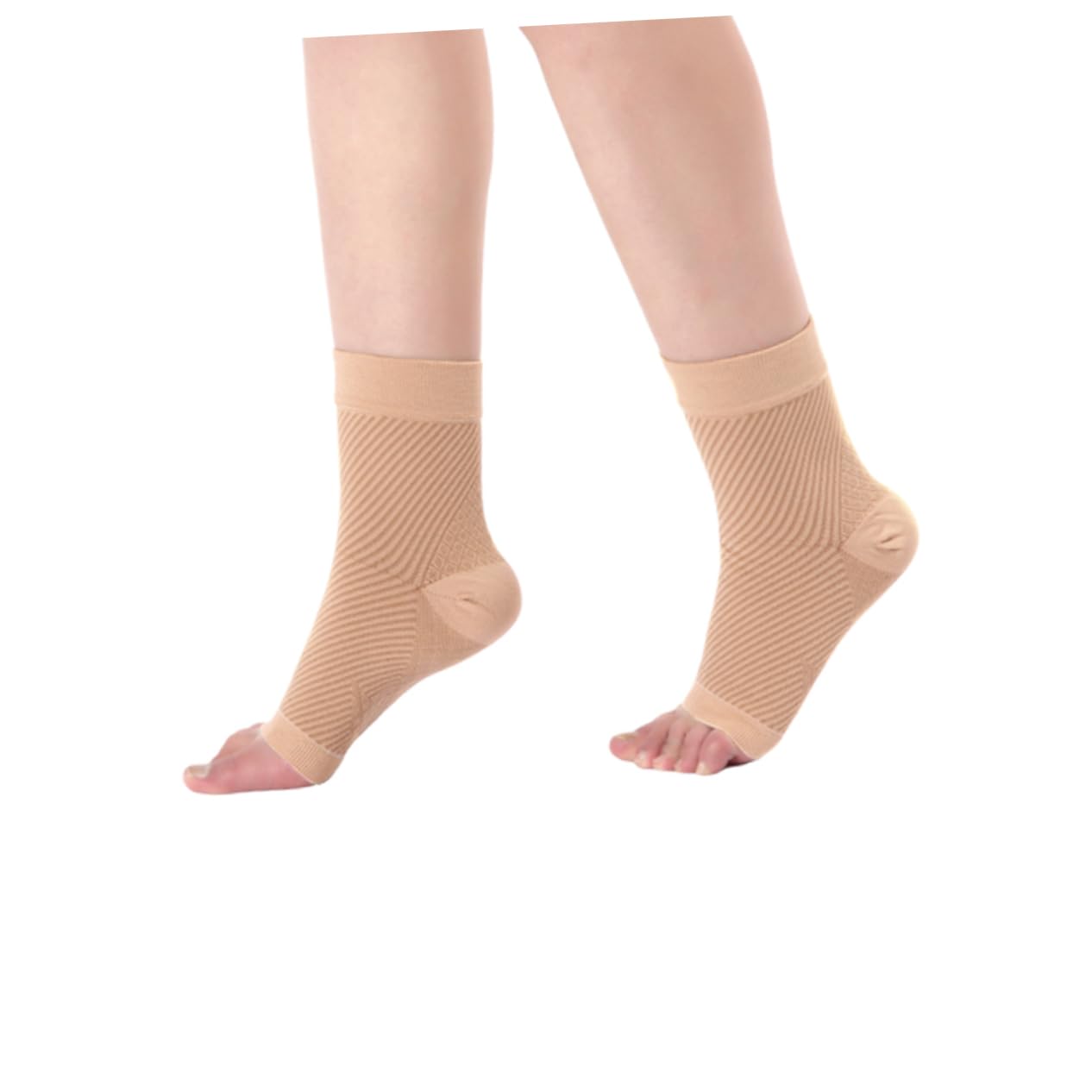 NULYLU Pair Ankle Brace for Women Support Plantar Socks Compression Socks Sports Ankle Protector