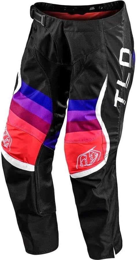 Troy Lee Designs - Youth GP PRO Pant; Reverb Black/GLO RED 26