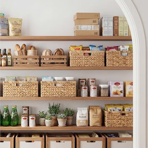 Image of StorageWorks Wicker Baskets for Storage, Wicker Storage Baskets, 1-Pack