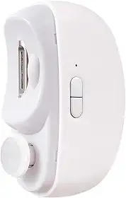 Shakven Cortador de unhas elétrico, cortador de unhas automático,Cortador de unhas com luz LED - Cortador de unhas elétrico 2 em 1, aparador de unhas recarregável USB, cortador de unhas e