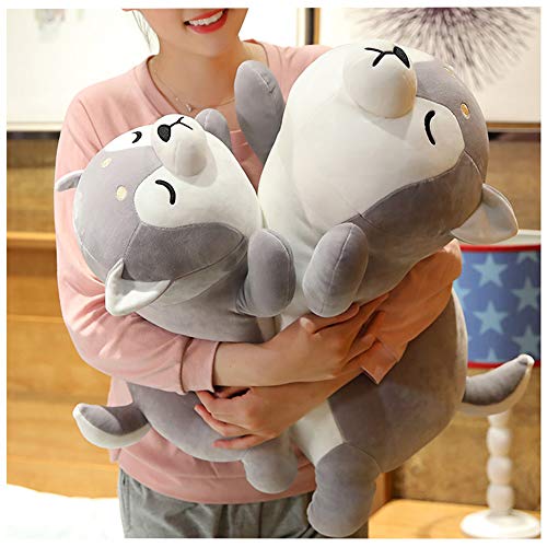 Erdao ERDAO12 Husky Plush Pillow,Huskie Stuffed Animal Toy Puppy Throw Pillow thumb #4