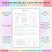 Meeting Minutes Note Taking Professional Notebook | Plan, Record and Track Actions from all your Important Meetings - A5 Pastel Rainbow