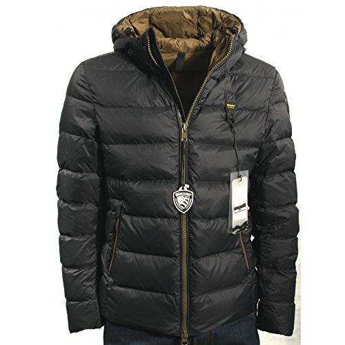 Blauer Imbottito Piuma, Giacca Sportiva Uomo, Nero...