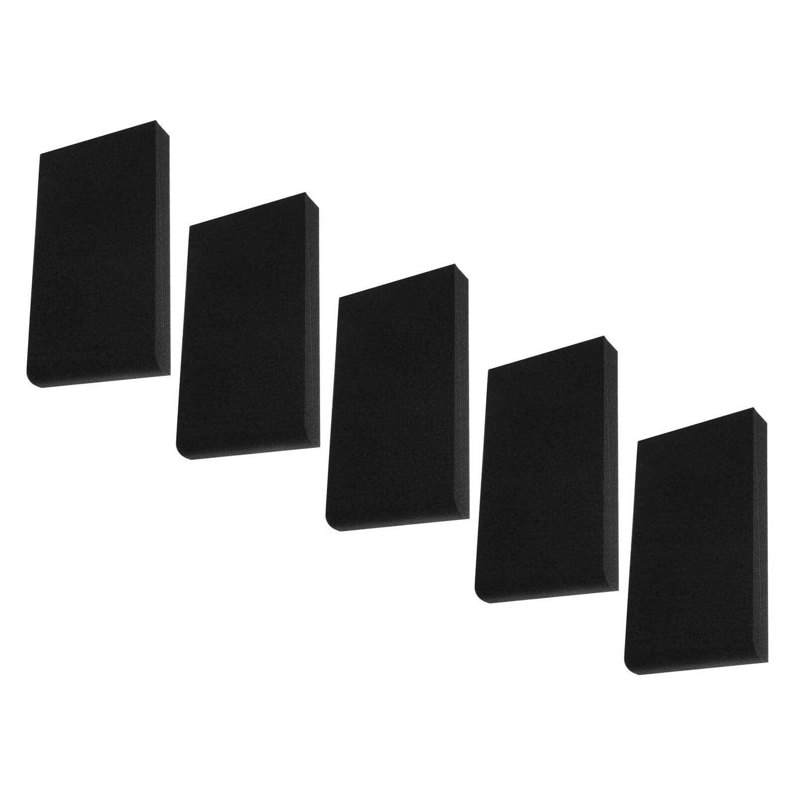 SOIMISS Almohadillas Amortiguadoras Antivibración para Altavoces de Escritorio Espuma Acústica Antichoque de Alta Densidad Paquete de 5 Unidades 30X20X45 CM Absorción de Ruido para