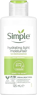 Hidratante facial ligero Simple de 4.2 onzas,...