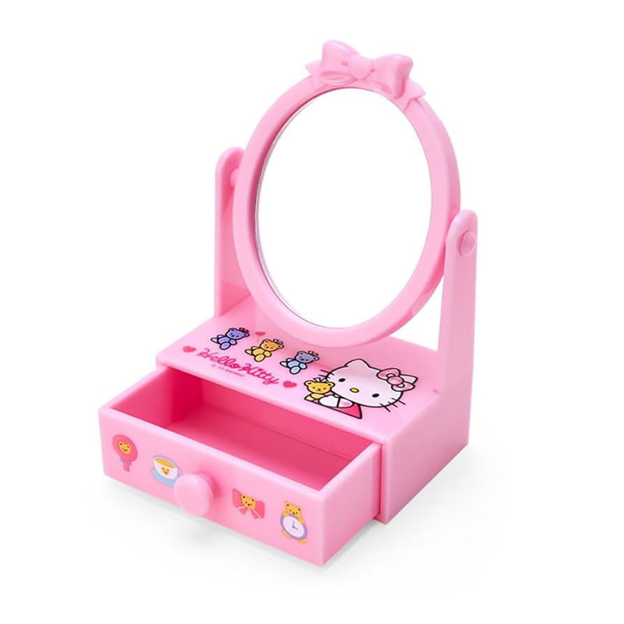 ハローキティ　スタンドミラー　HELLO KITTY　サンリオ ハローキティ スタンドミラー（I Love Hello Kitty）｜サンリオ