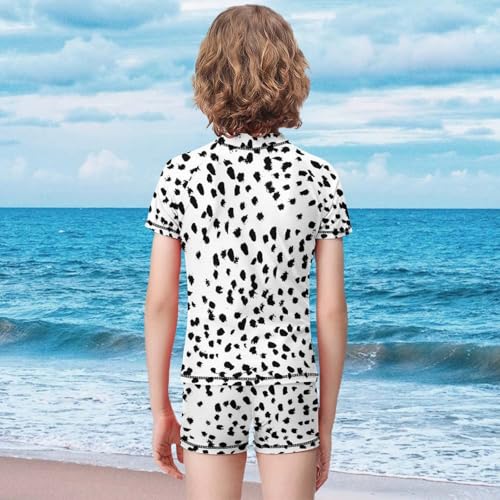 Dalmatian PrintChildren's Swimsuits Boys Two Piece Suit9-11Y（140cm）2
