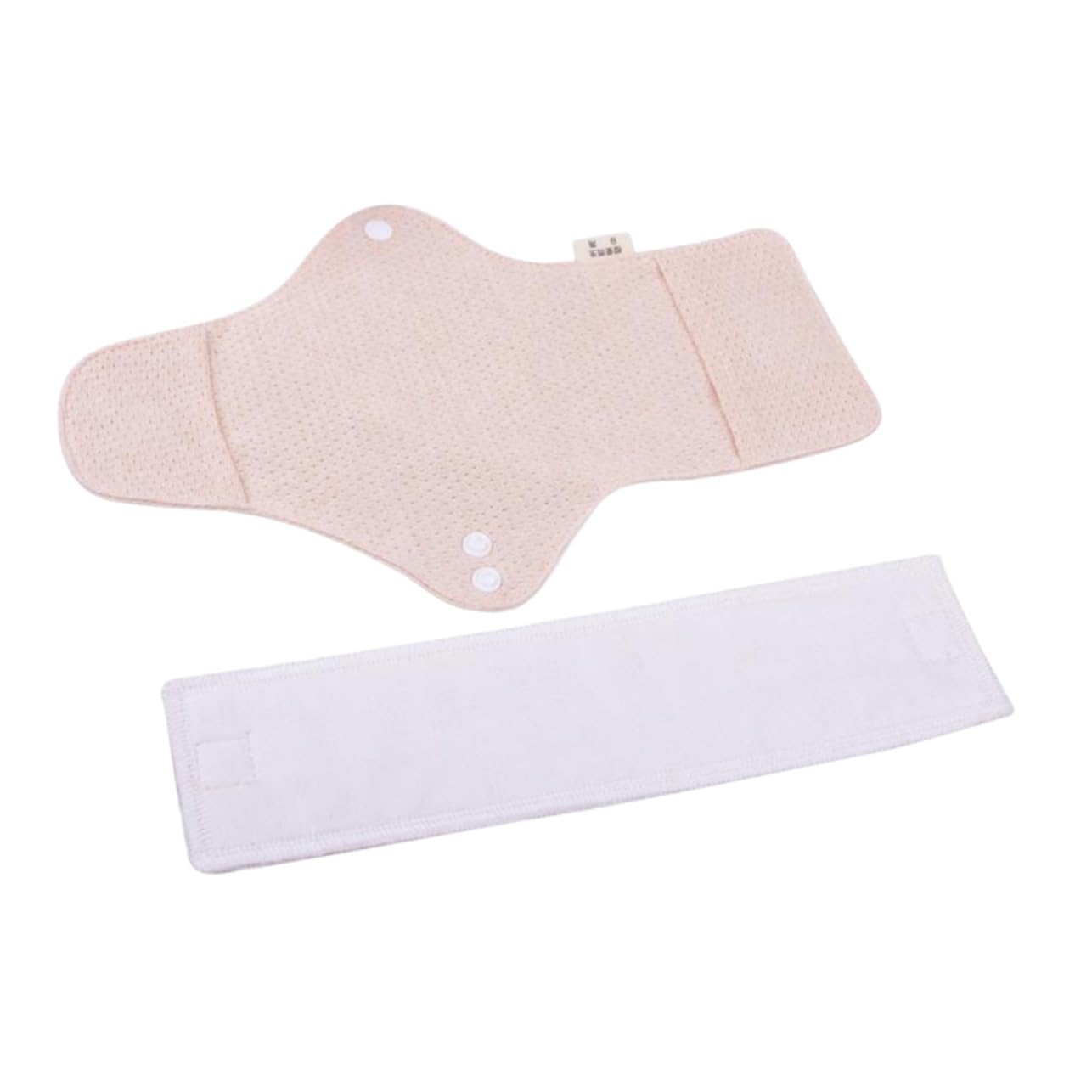 FRCOLOR 2 Set Di Assorbenti Mestruali Lavabili E Riutilizzabili Morbidi E Confortevoli in Cotone Per Viaggi 2 Pezzi*2