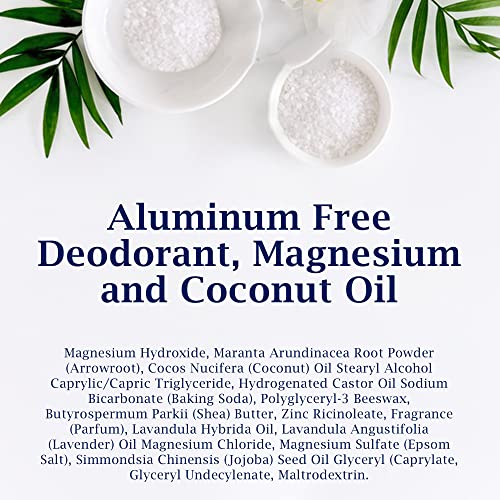 Dr Teal's Aluminum Free Deodorant - Coconut Oil - Paraben & Phthalate Free - 2.65 Oz #TOP2