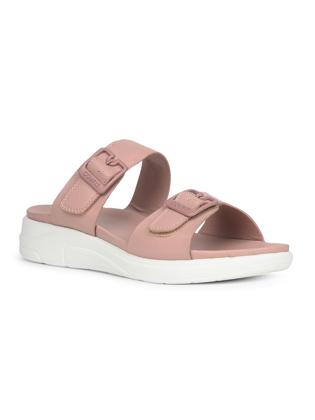 bata comfit Bata Women's Mule Slippers – Comfortable & Trendy Slip-On Slippers for Everyday Wear Red-picture-22