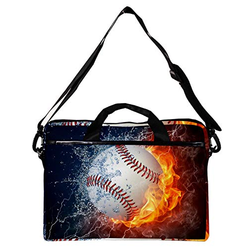 Sacoche ordinateur portable 14 15 pouces baseball pour cours - 2