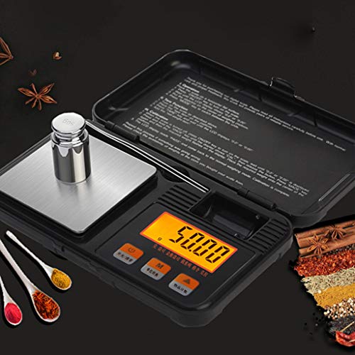 gazechimp Mini 200g / 0,001 Balança Digital De Joias Balança De Grama De Cozinha Peso De Alimentos A