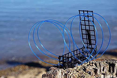 AirFly Castable Crab Trap for Pier, Jetty & Surf - 6-Loop Fishing Pole Crab Trap | Dungeness, Blue & Rock Crabs | Lead-Free | CA, OR, WA, MD & FL, Made in USA (3 Traps + Gauge) by AirFly - Used condition - Image 6