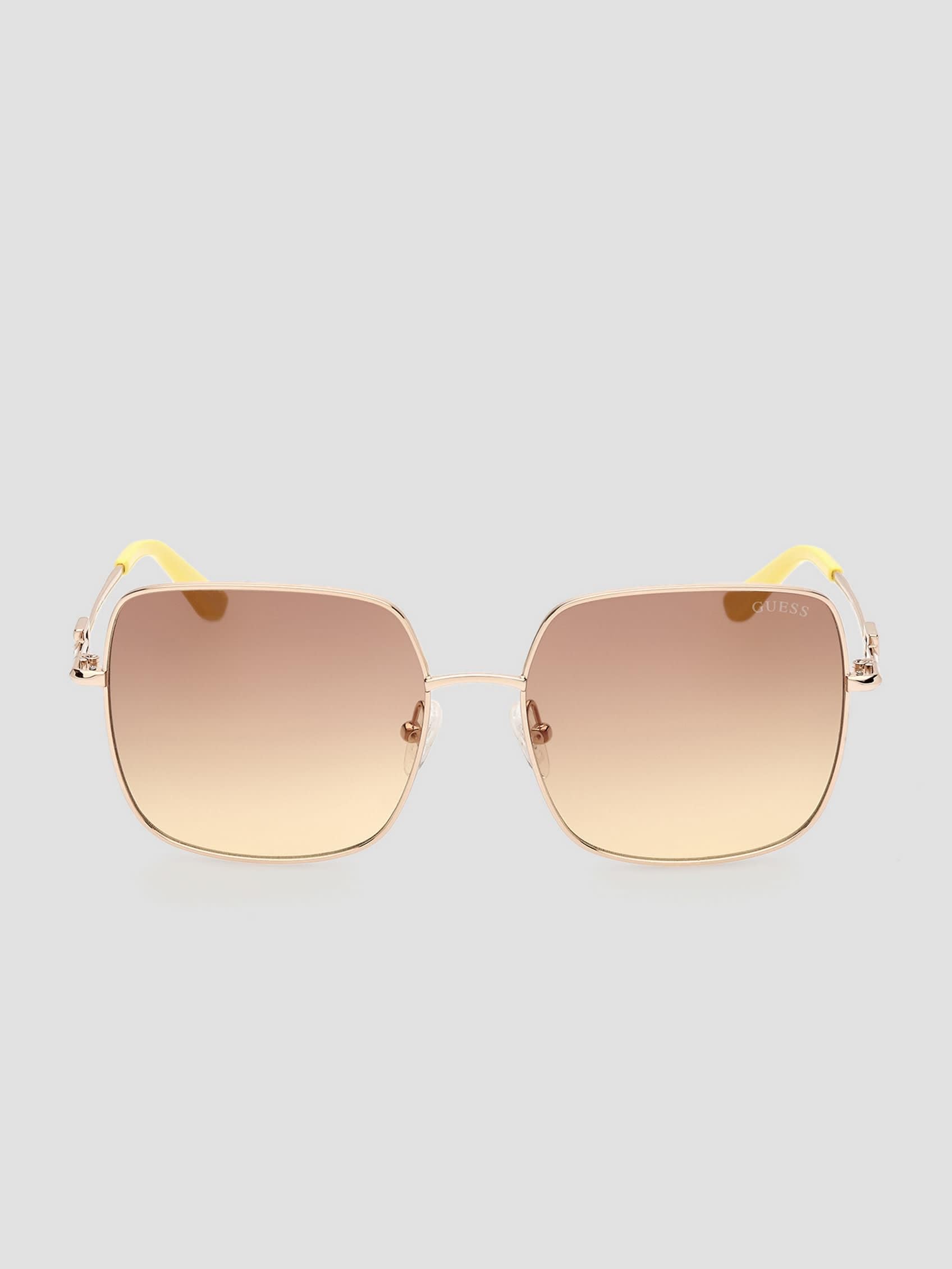 Guess GU7906-H Okulary przeciwsłoneczne, Kobiety, Złoty (Złoty), Jeden rozmiar