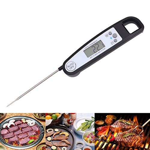 Termômetro digital de carne de leitura instantânea da Yardwe – Termômetro impermeável para cozinha e