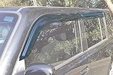 for 2004-2007 Scion xB | EOS Visors Mugen Style Smoke Tinted Side Window Vent Visors Rain Guard Deflectors JDM