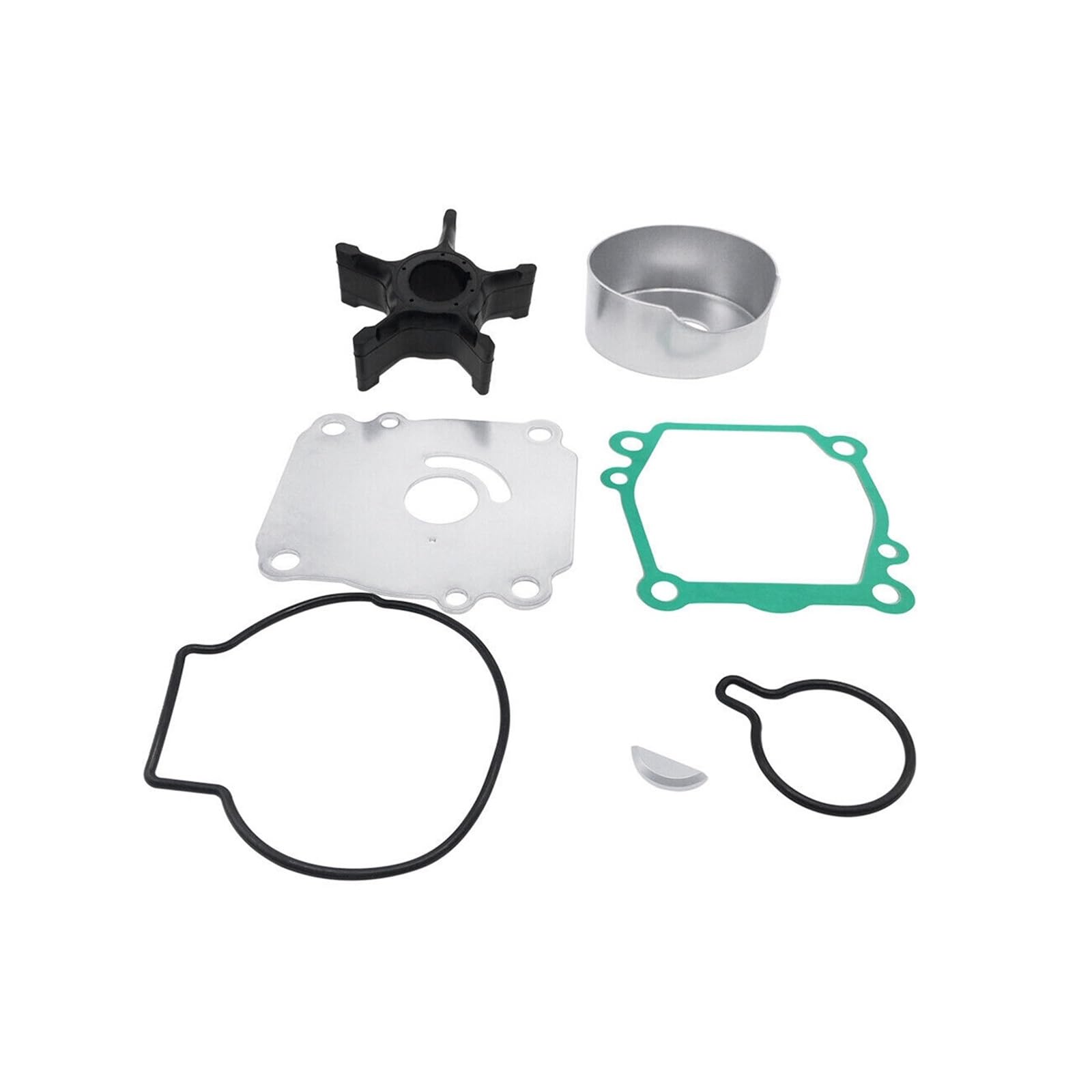 Water Pump Impeller Repair Kit 17400-92J00 Compatible With Suzuki Outboards, DF115 DF140, Easy To Install
