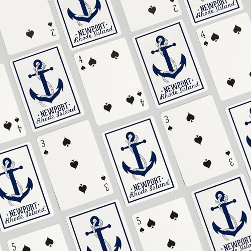 Baraja de cartas de poker Lantern Press tamaño estándar 52 cartas miniatura 4