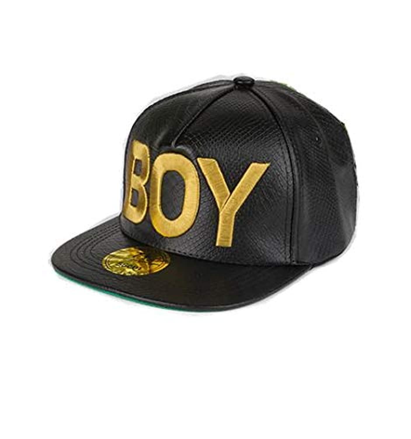 Orange & Black Baseball & Snapback Hat For Unisex