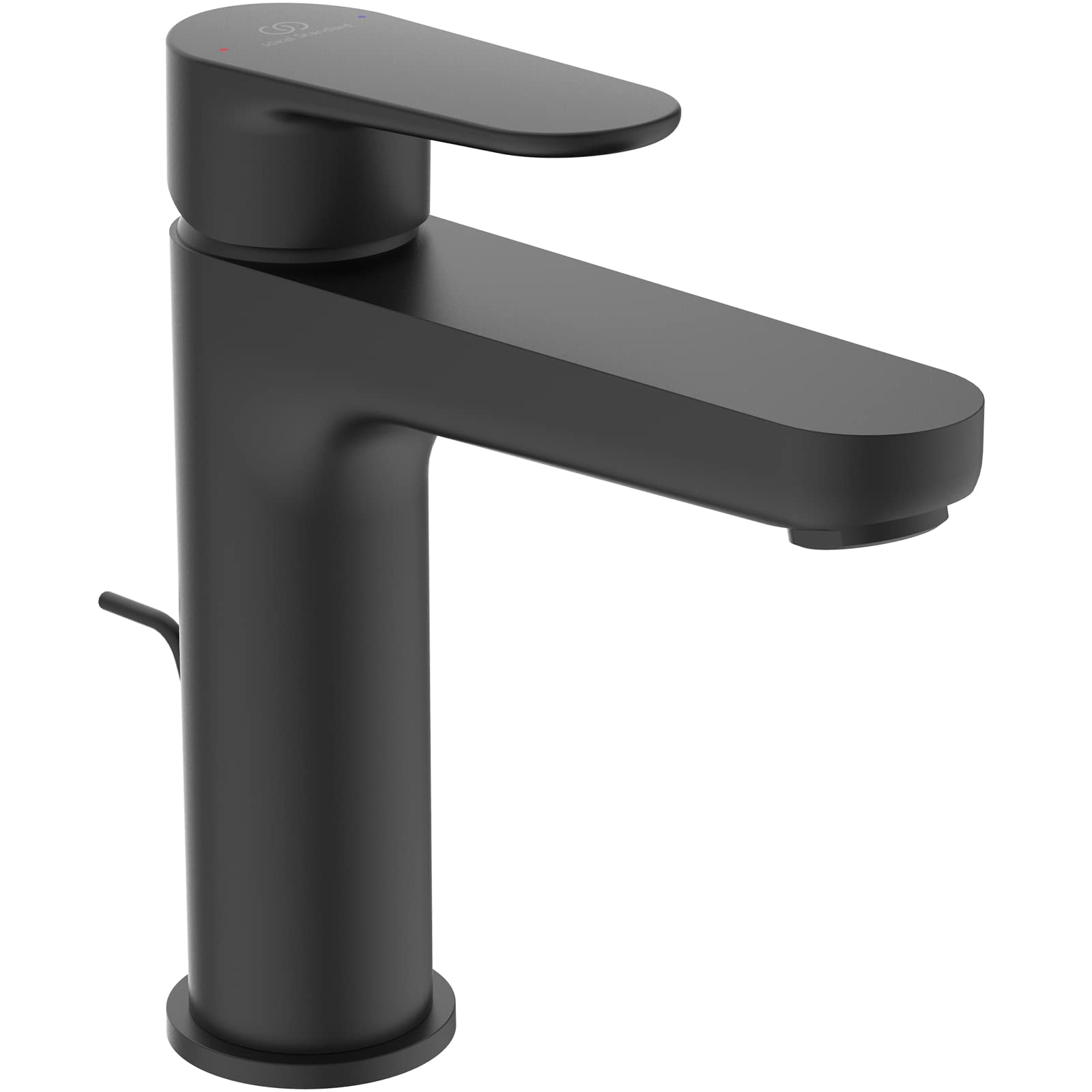 Miscelatore Lavabo Ideal Standard Cerafine O - Nero Opaco, Monocomando, Risparmio Idrico