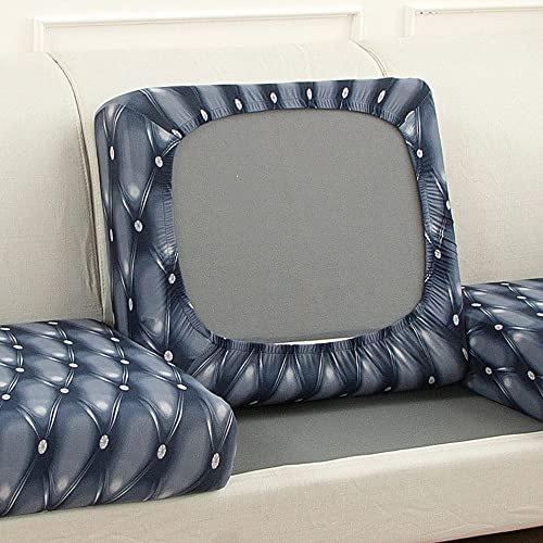 YOPOIY Housses de Coussin de canapé imprimées, Housses de Coussin de Chaise de Rechange Housse de siège de canapé Extensible, Protecteur de Meubles Doux avec Fond élastique -13-1 Place Cover