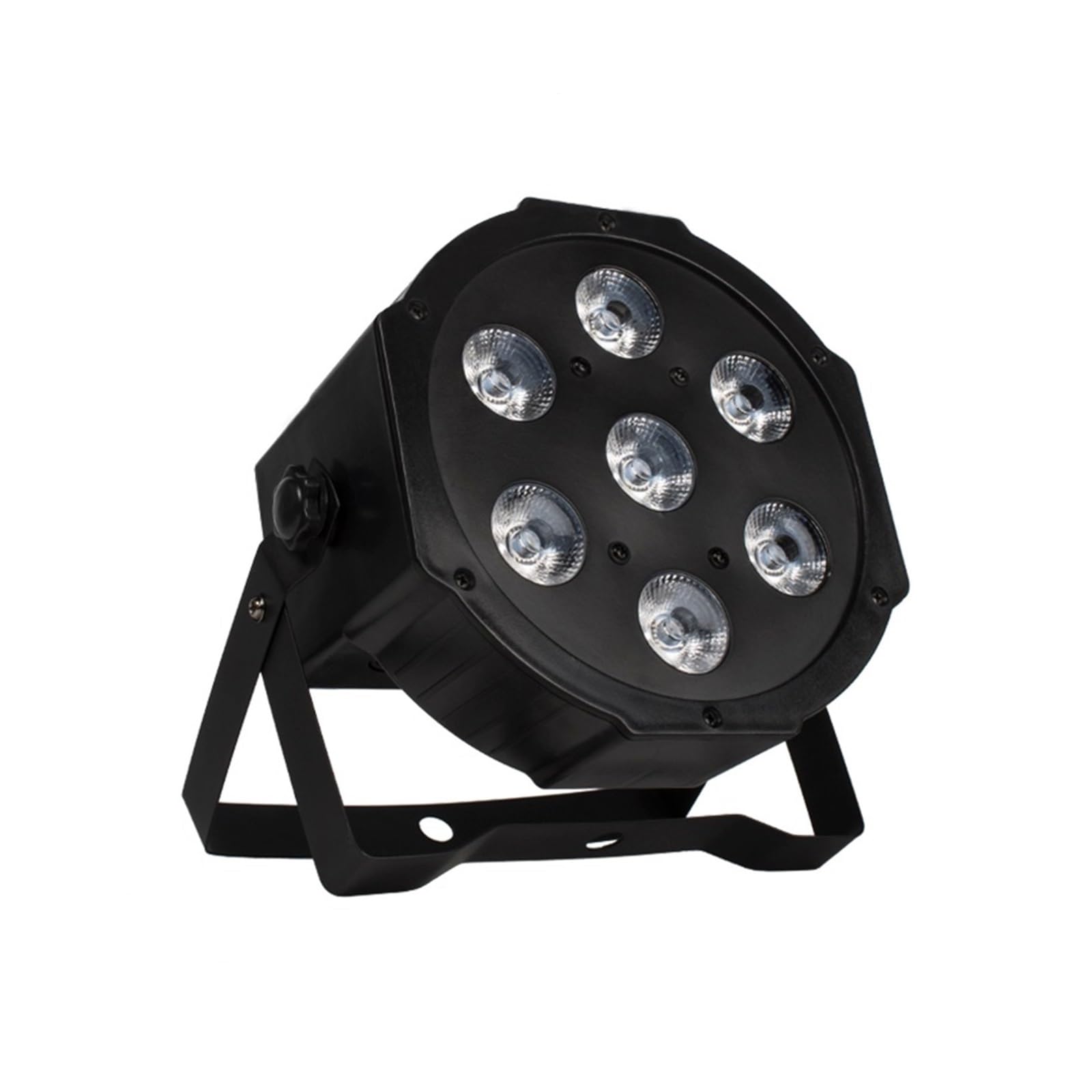 LED Stage Lights, LED Par 7x12W RGBW 4IN1 Lighting Professional for Stage Effec Atmosphere of Disco DJ Music Party Club Dance Floor for Wedding Party