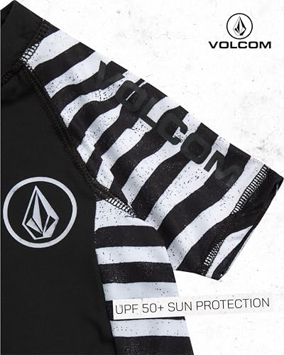 Volcom Baby Boys Rashguard Wetsuit - UPF 50+ One Piece Short Sleeve Sunsuit Bathing Suit - Sun Protection Swimwear (12M-4T)4
