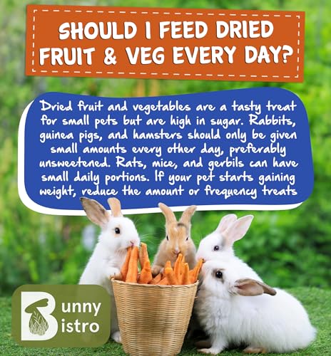 Bunny Bistro Flaked Peas 1kg | Natural Dried Pea Flakes for Guinea Pigs, Rabbit, Small Animal Treat, Healthy Forage for Small Pets - Image 5