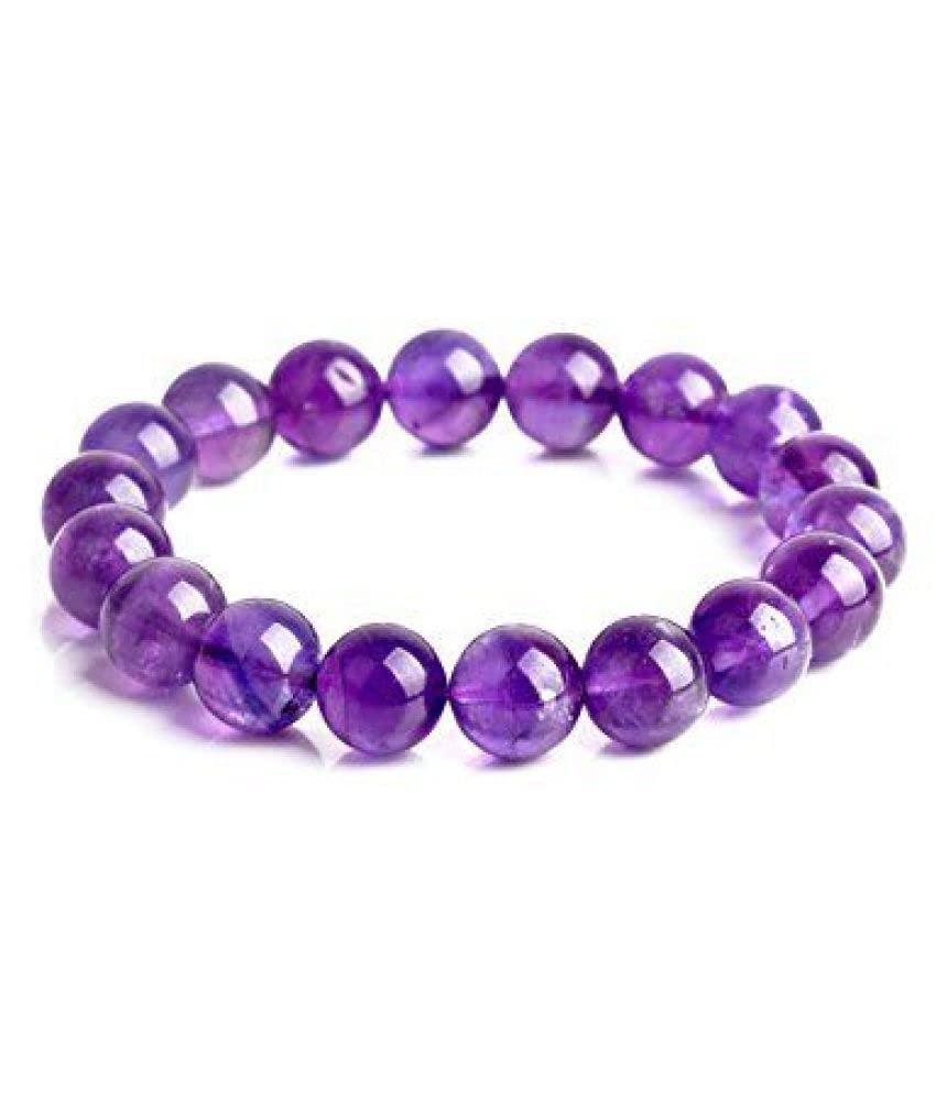 TODANI JEMS Certified Amethyst Natural Healing Stone Crystal Round Beads 8 mm Bracelet For Men, Women, Boys, Girls Reiki Product (Purple) (B0B4H33NSZ) Amazon Price History, Amazon Price Tracker