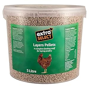 Extra Select Complete Layers Pellets Poultry Feed Tub, 5 Litre