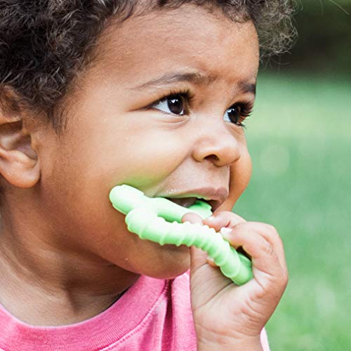 Image of Green Sprouts, Teether Front and Side Green 6 Months, 1 Count