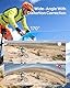 TIMNUT 4K60FPS Action Kamera, 40M wasserdichte Action Cam Unterwasserkamera mit 64 GB SD-Karte, 6-Achsen-Stabilisierung, Motorradkamera mit 8-Fach-Zoom und 2,4-GHz-Fernbedienung, Helmzubehör