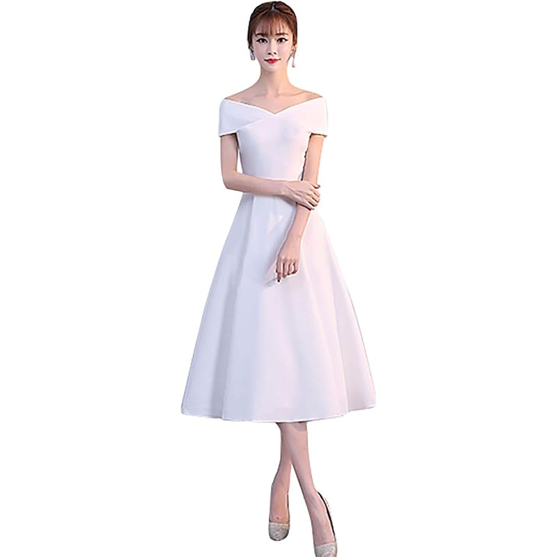 服 ファッション小物 送料無料 プレゼント付 パーティードレス 発表会演奏会 立体感あふれる 結婚式 二次会衣装 マーメイドライン披露宴結婚式 フォーマルドレス 花嫁二次会ドレス 写真撮影衣装 ウエディングドレス S ホワイト Ezxmie17k9 Flowtobacco Com