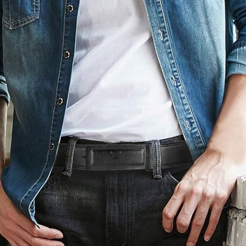 Mechanic Belts for Men No Scratch Buckleless Belt-Belts That Don T Dig into Belly4