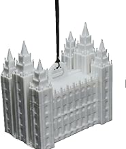 Salt Lake Temple Ornament – LDS Mormon Temple Christmas Decoration | Handcrafted Religious Keepsake for Tree or Home Display
